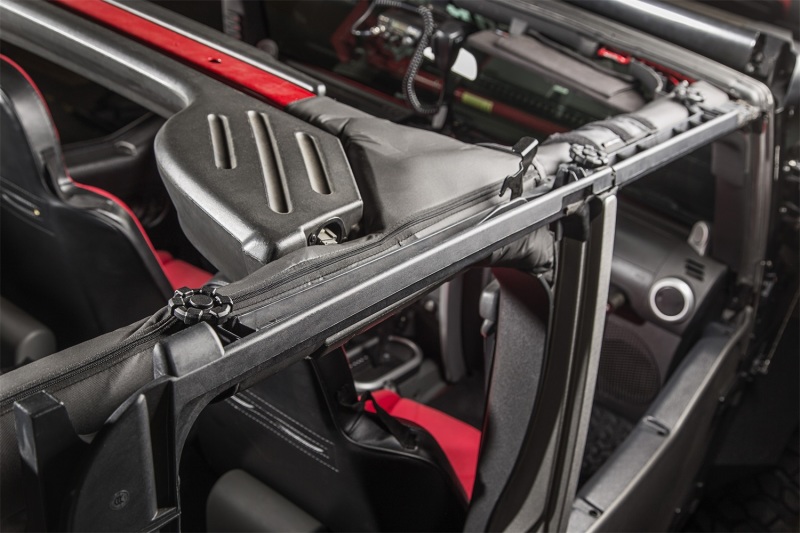 Jeep Wrangler JK Door Surround Knobs - Rugged Ridge - Elite - Black - `07-`18