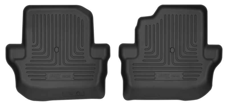 Jeep Wrangler JL Floor Liner - Rear - Husky Liners - WeatherBeater - Black - `19-`24