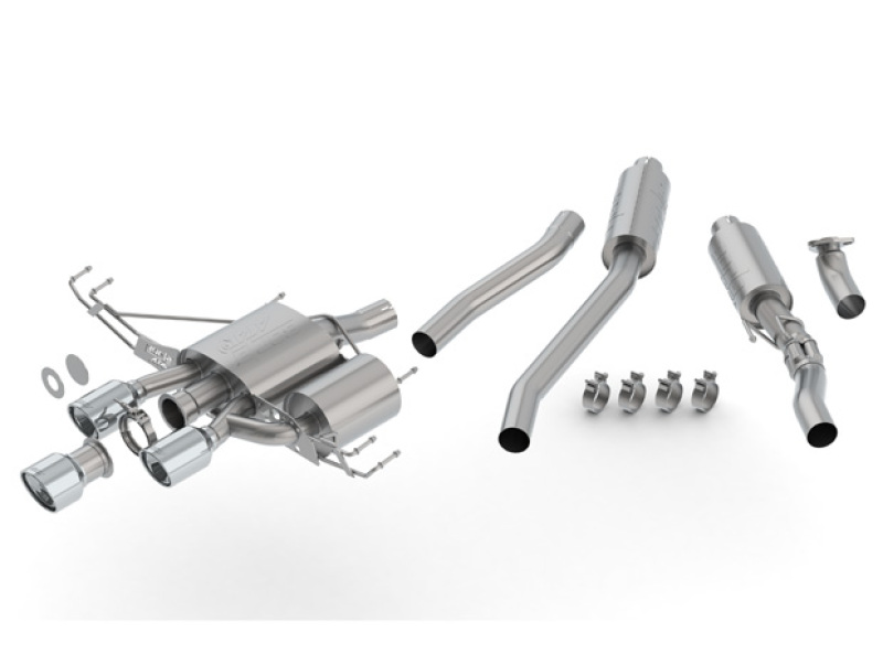 Honda Civic Performance Exhaust - Borla - Cat Back ATAK - 2.0L - `17-`21