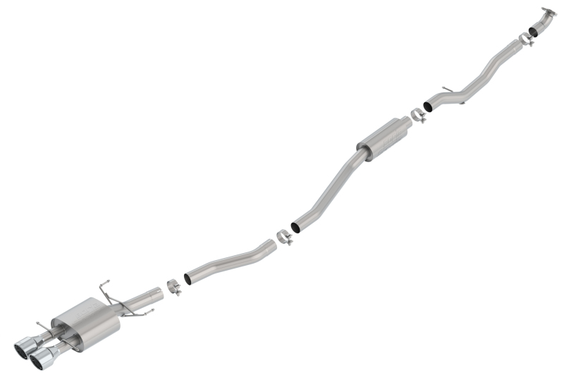 Honda Civic Performance Exhaust - Borla - Cat Back S-Type - 1.5L Turbo - `17-`20