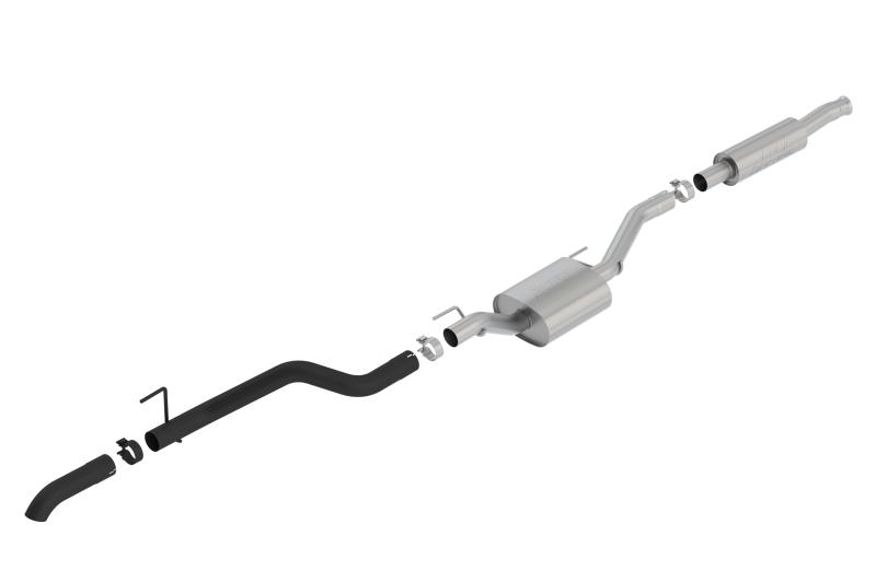 Jeep Gladiator Performance Exhaust - Borla - S-Type Climber Cat-Back - Black - 3.6L - `20-`23
