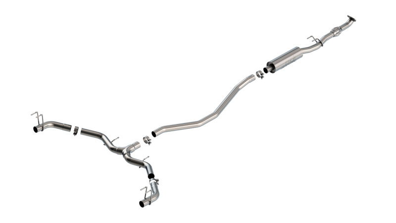 Honda Civic Performance Exhaust - Borla - Cat Back S-Type - 1.5L Turbo - `22-`24