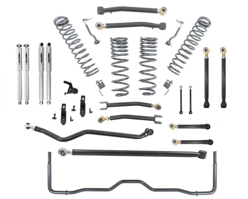 Jeep Wrangler JL Lift Kit w Shocks - Front and Rear - Belltech - Trail Performance - `18-`21