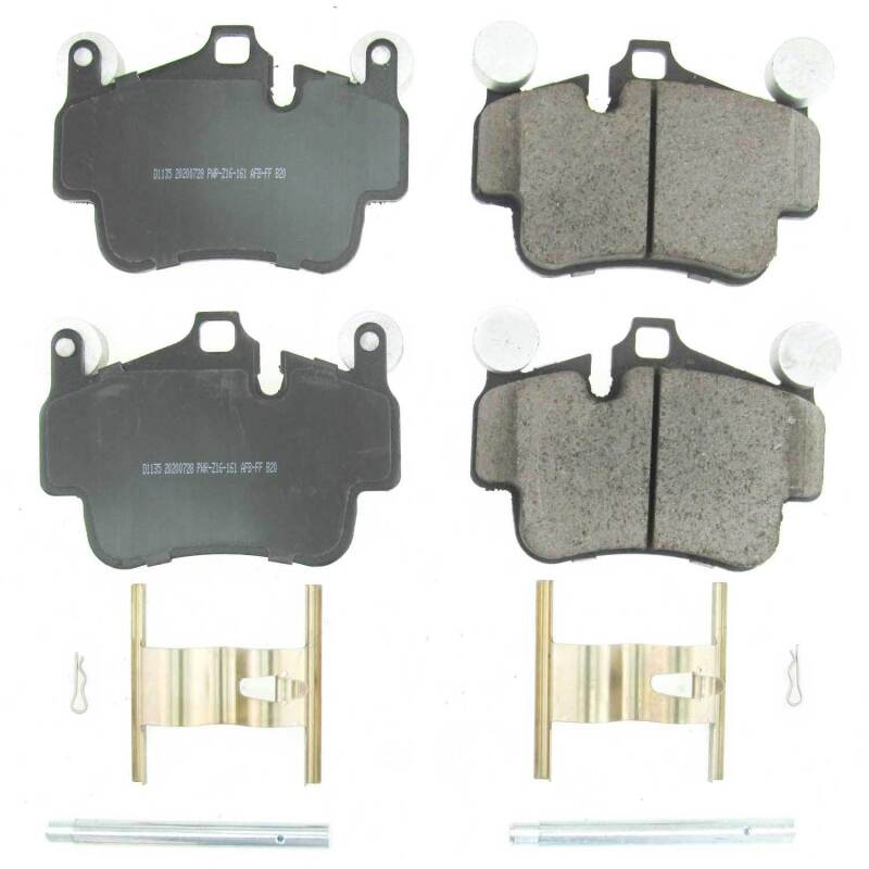 Porsche 911 Brake Pads - Front or Rear - PowerStop - Z17 Evolution - `05-`08