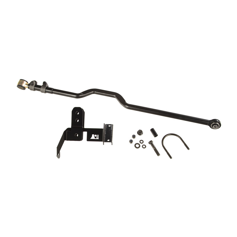 Jeep Wrangler JK Track Bar Kit - Rear - Rugged Ridge - Adjustable - Black - `07-`18