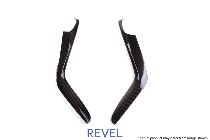 Honda Civic Center Console Side Panels - Left & Right - Revel - GT - Dry Carbon - `16-`18