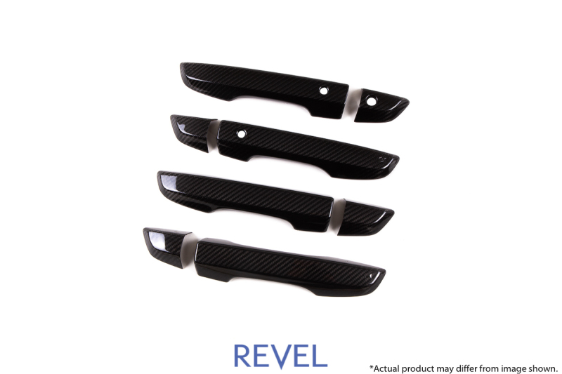 Honda Civic Door Outer Handle Cover - FL/FR/RL/RR - Revel - GT Dry Carbon - `16-`18