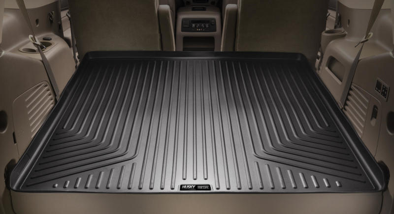 Jeep Wrangler JL Rear Cargo Liner - Rear - Husky Liners - WeatherBeater - Black - `19-`24