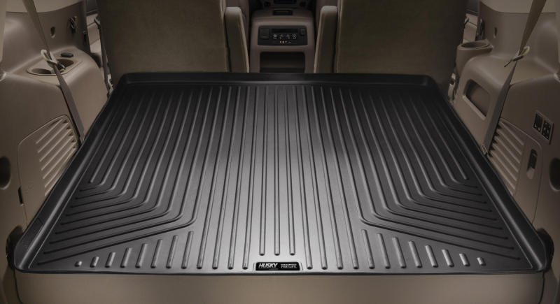 Jeep Wrangler JL Rear Cargo Liner - Rear - Husky Liners - WeatherBeater - Black - `19-`24