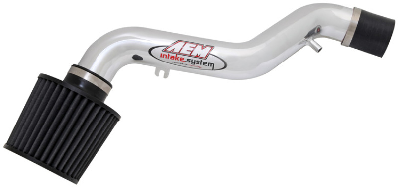 Honda Civic Performance Air Intake - AEM Induction - Short Ram - Polished - 1.6L - `88-`91