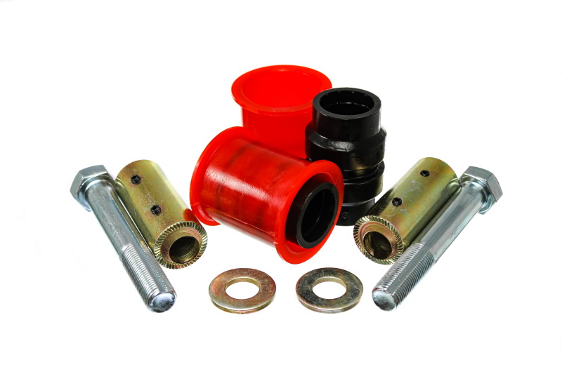Jeep Wrangler JL Control Arm Bushing Set - Front + Rear - Energy Suspension - Red - `18-`20