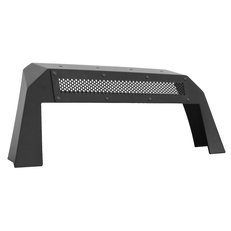Jeep Gladiator Trailline Bumper - Go Rhino - Traliline 10 Light Mount Bar - Textured Black