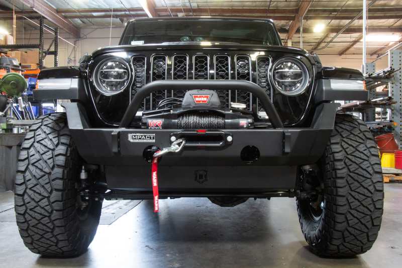 Jeep Wrangler JL Impact Bumper - Front - ICON - Mid Width Wings - 2018