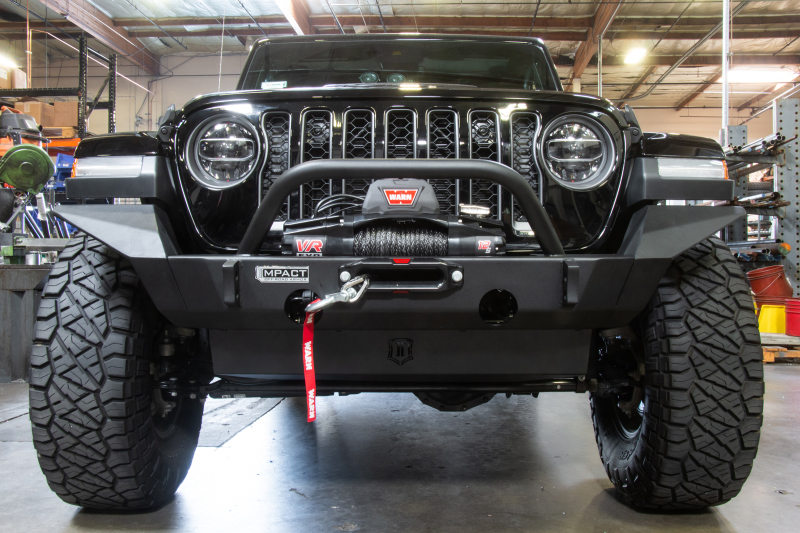 Jeep Wrangler JL Impact Bumper Full Width Wings - Front - ICON - 2018