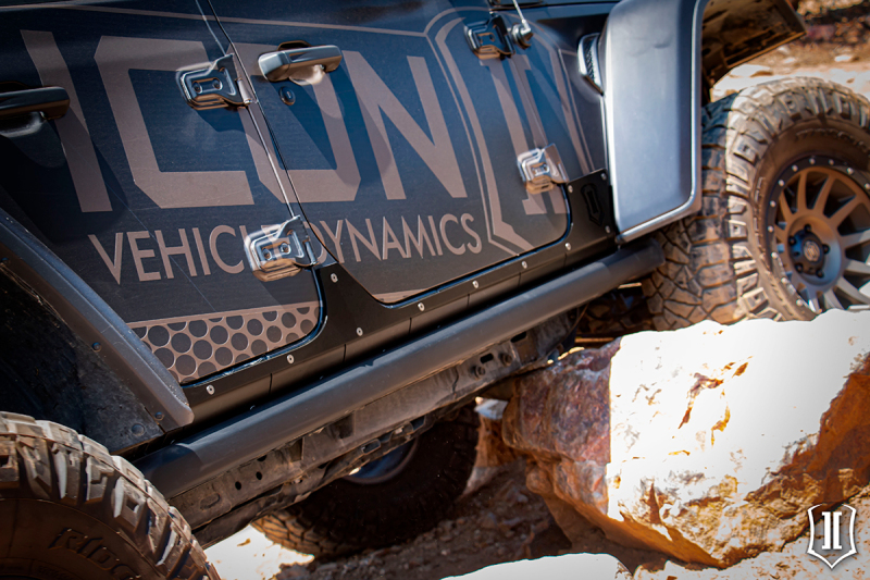 Jeep Wrangler JL Body Armor - ICON - Black - 2018