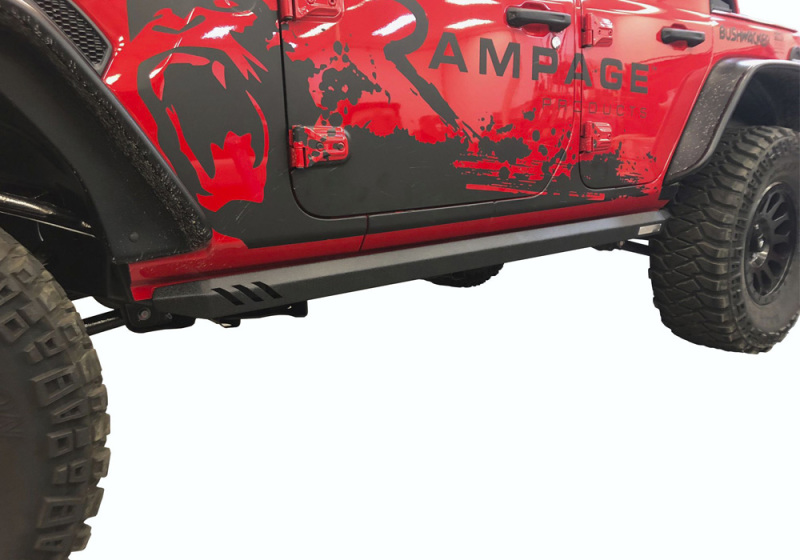 Jeep Wrangler JL Rock Rail - Rampage - Unlimited Sport 4-Door - Black - `18-`19