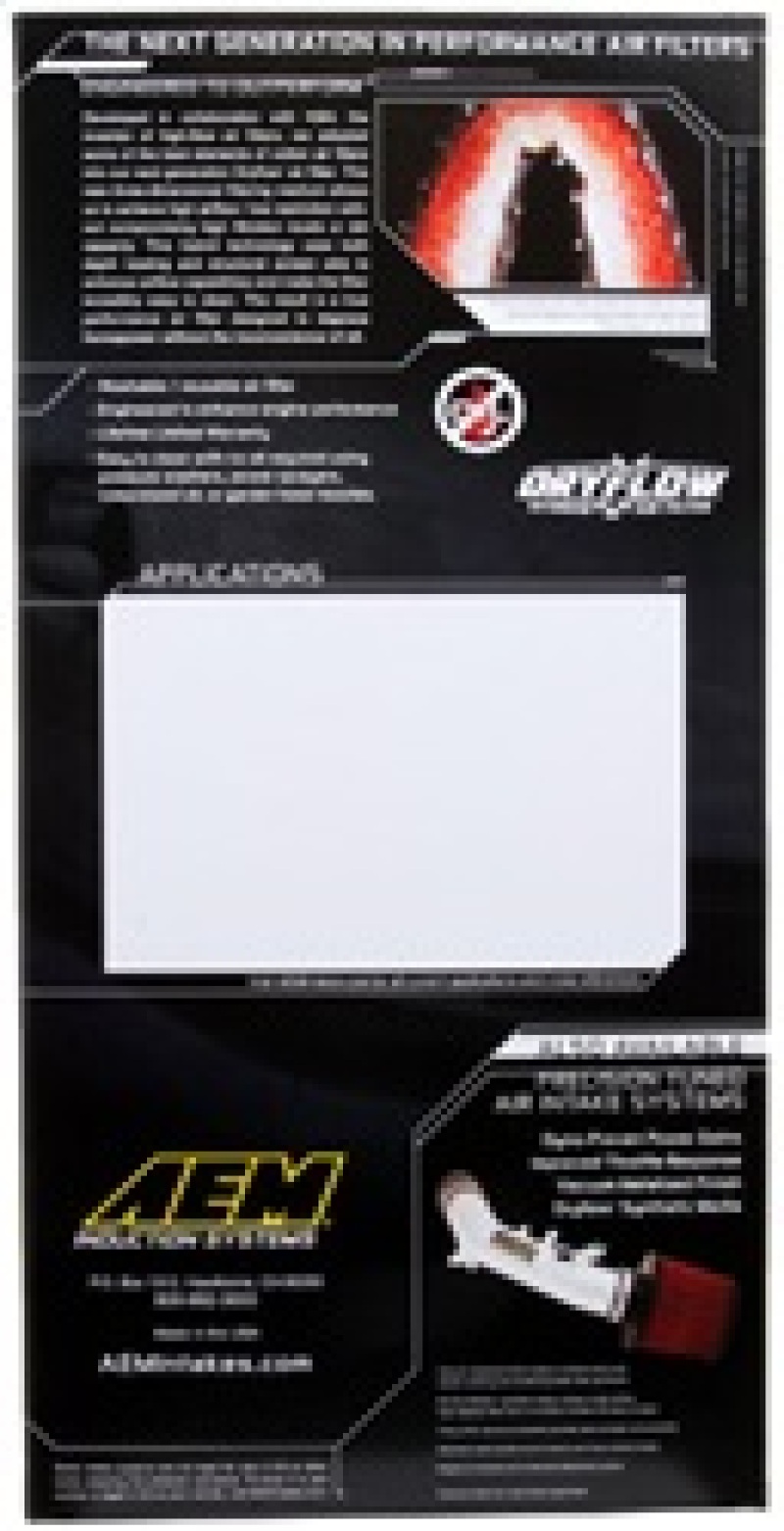 Porsche Cayenne AEM IND Drop in Air Filters