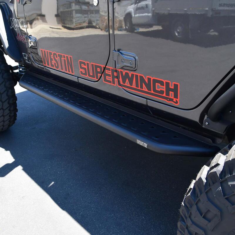 Jeep Wrangler JL Running Board - Westin - Outlaw - Textured Black - `18-`24
