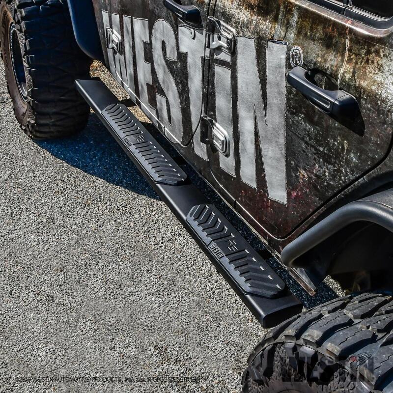 Jeep Wrangler JL Nerf Step Bars - Westin - R5 - Black - `18-`22