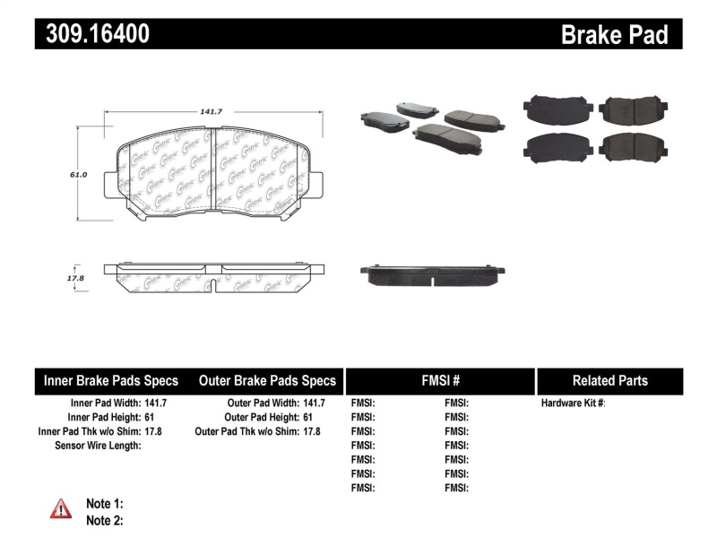 Jeep Cherokee - ST Sport Brake Pads