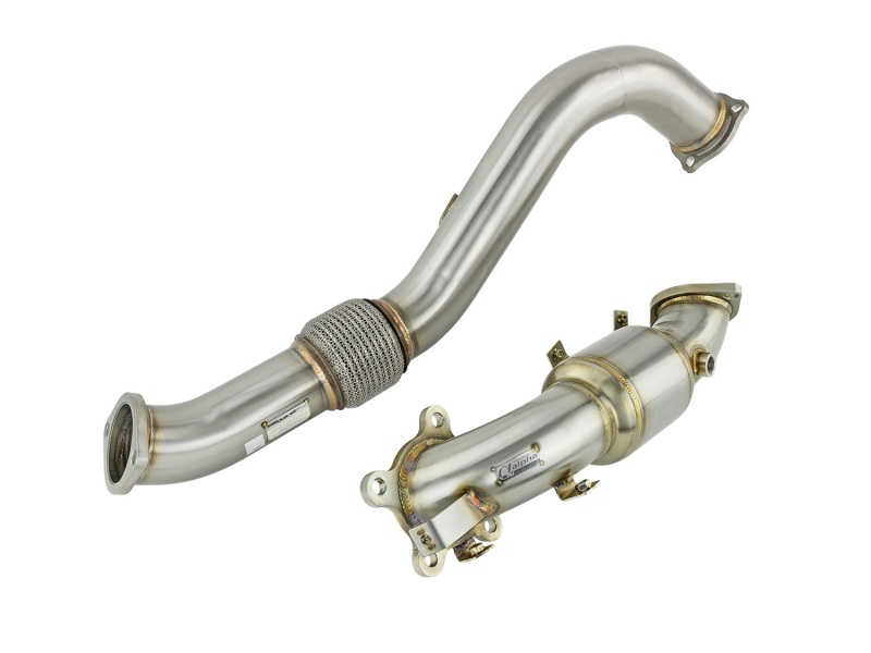 Honda Civic Performance Exhaust - Skunk2 Racing - Alpha Series Race Downpipe - 1.5T - `16-`20