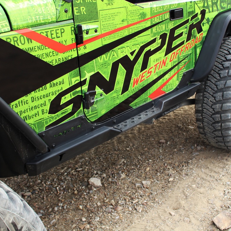 Jeep Wrangler JK - WES Snyper Rock Rail Steps