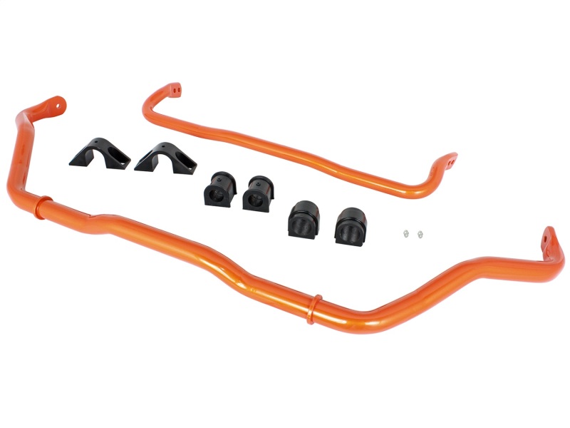 Honda Civic Sway Bar Set - Front + Rear - aFe - Type R - Tangerine Orange - 2.0L - `17-`21