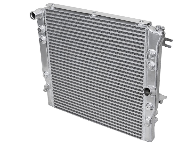 Jeep Wrangler JK Radiator Kit - aFe - BladeRunner GT Series - Black - 3.6L - `12-`18