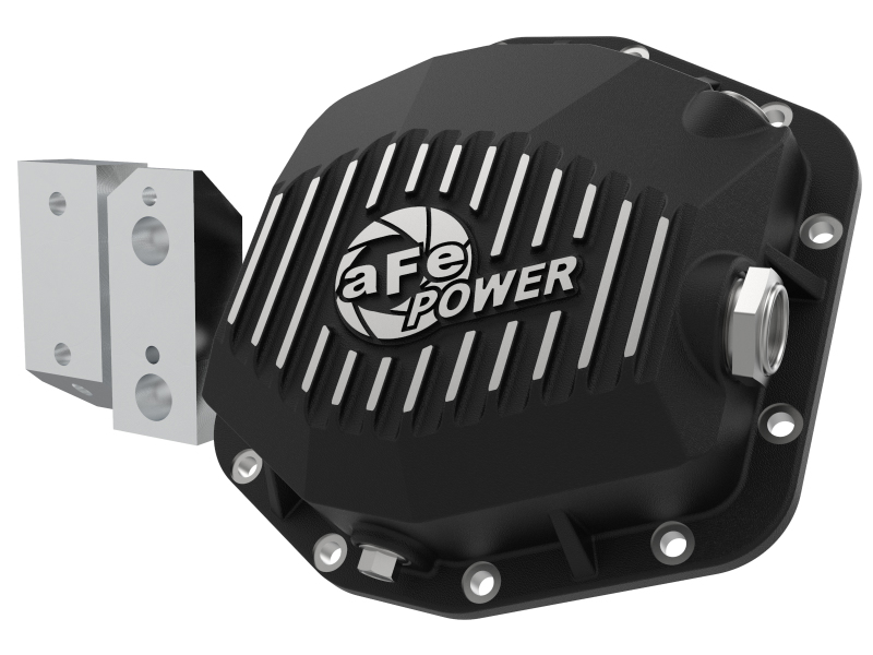 Jeep Gladiator Rear Differential Cover - aFe - Pro Series - Black w/ Machined Fins - `20-`23