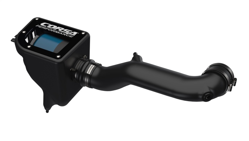 Jeep Wrangler JL Air Intake - CORSA Performance - Closed Box - Smoked - 3.6L V6 - `18-`24