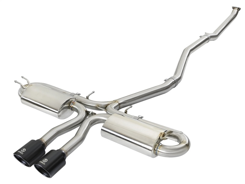 Honda Civic Performance Exhaust - Rear - aFe - Cat Back - Black - 1.5L - `17-`20