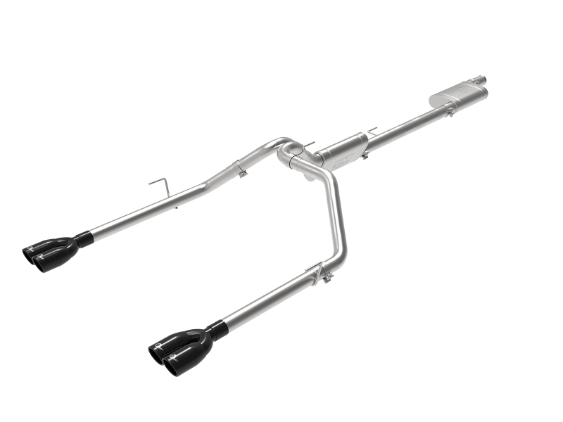 Jeep Gladiator Performance Exhaust - aFe - Vulcan Series Cat-Back - Black - 3.6L - 2020+