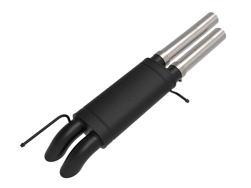 Jeep Wrangler JL Cat-Back Exhaust - aFe - Rock Basher - 6.4L - 2021