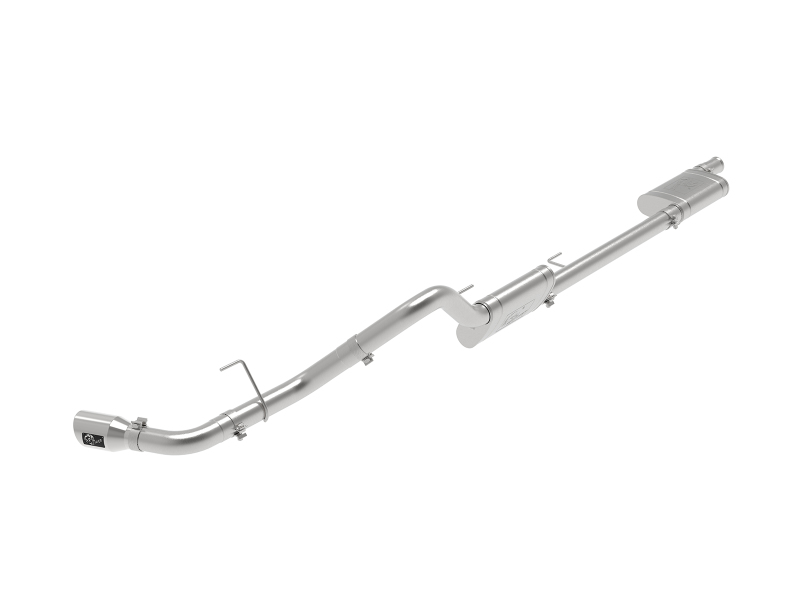 Jeep Gladiator Performance Exhaust - aFe - Apollo GT Series 409 Stainless Steel Cat-Back - Polished - 3.6L - `20-`25