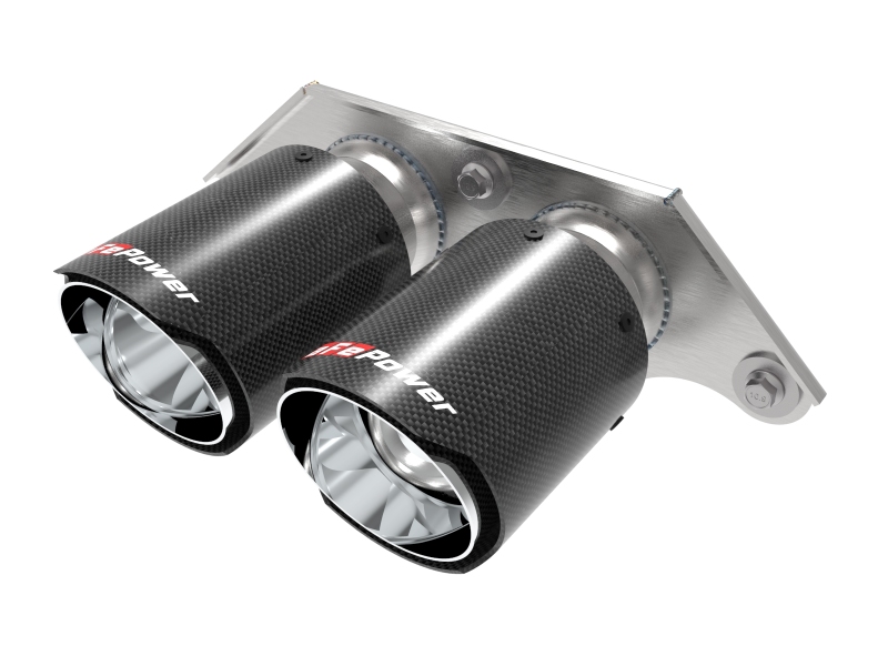 Porsche 911 Performance Exhaust - aFe - Mach Force-Xp - Carbon Fiber - 3.8L/4.0L - `14-`19
