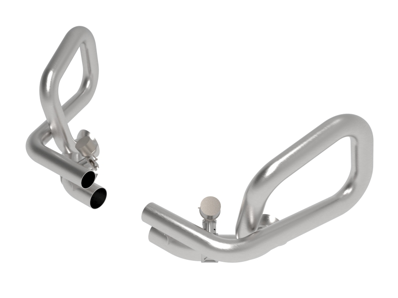 Porsche 911 Performance Exhaust - aFe - MACH Force-Xp 304 Stainless Steel Primary Muffler Delete Pipe - 3.8/4.0L - `14-`19