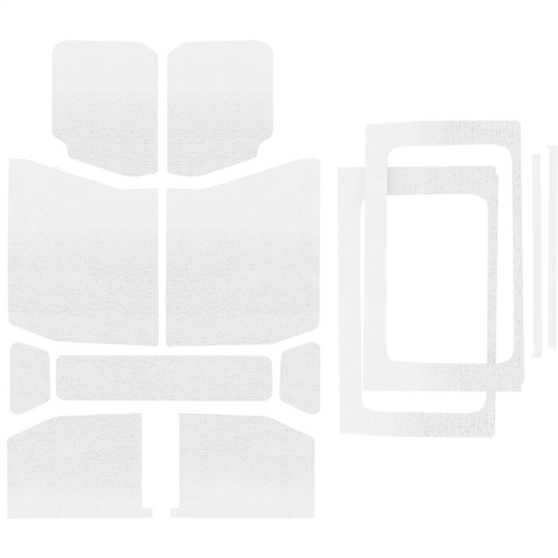 Jeep Wrangler JL Headliner Kit - DEI - White - `18-`23