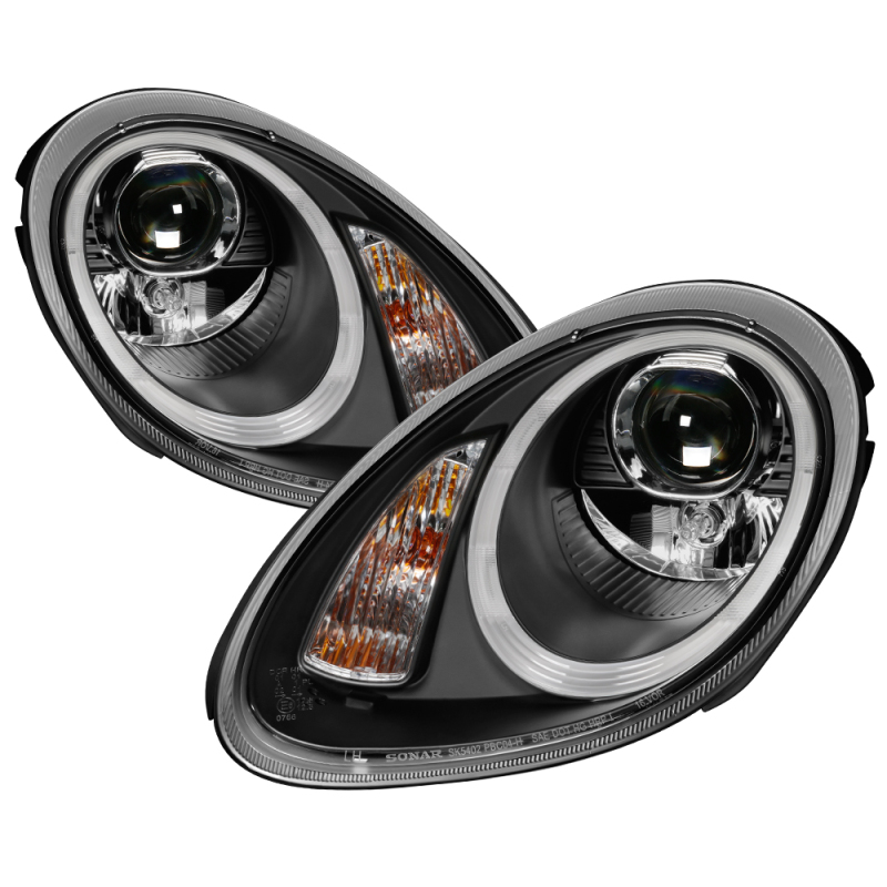 Porsche Cayman SPY Headlights