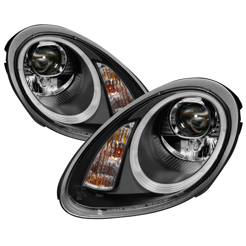 Porsche Cayman SPY Headlights