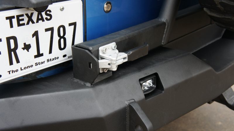 Jeep Wrangler JK Rear Bumpers - Rear - Road Armor - Stealth - Tex Blk - `07-`17