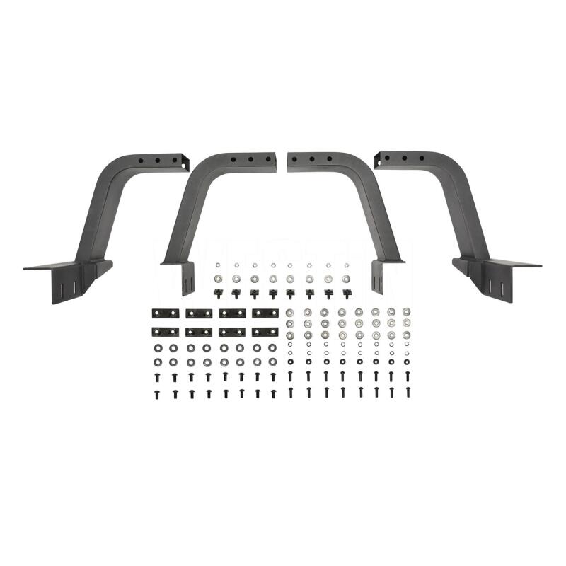 Jeep Gladiator Cargo Rack Base - Westin - Overland - Textured Black - `20-`25