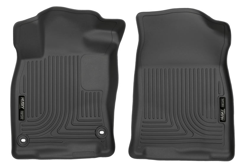 Honda Civic Front Floor Liners - Husky Liners - X-Act Contour - Black - `16-`18