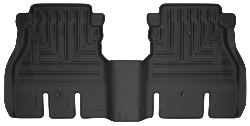 Jeep Wrangler JL Floor Liner - Rear - Husky Liners - X-Act Contour - Black - `19-`24