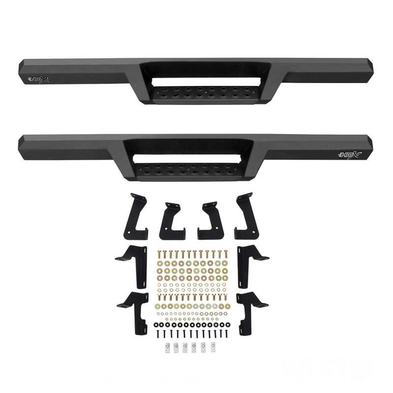Jeep Wrangler JL HDX Drop Nerf Step Bars - Westin - Textured Black - `18-`20