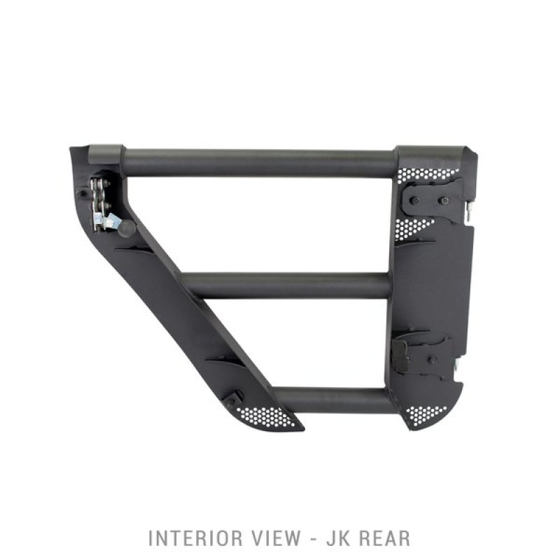Jeep Wrangler JK Trailline Replacement Tube Door - Rear - Go Rhino - Black - `07-`18