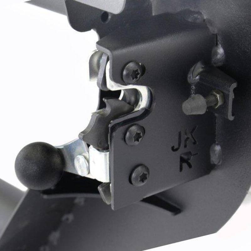 Jeep Wrangler JK Trailline Replacement Tube Door - Rear - Go Rhino - Black - `07-`18