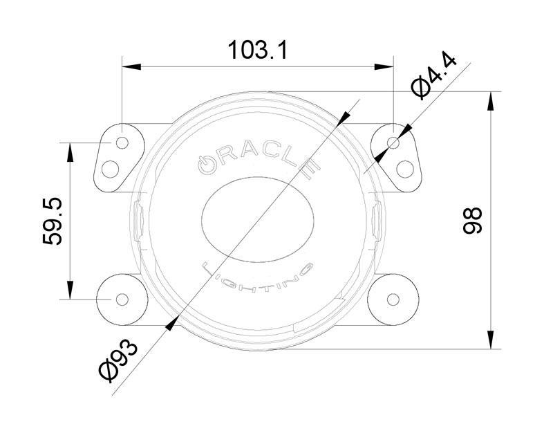 Jeep Gladiator Fog Light Assembly - ORACLE Lighting - ColorSHIFT - Dynamic