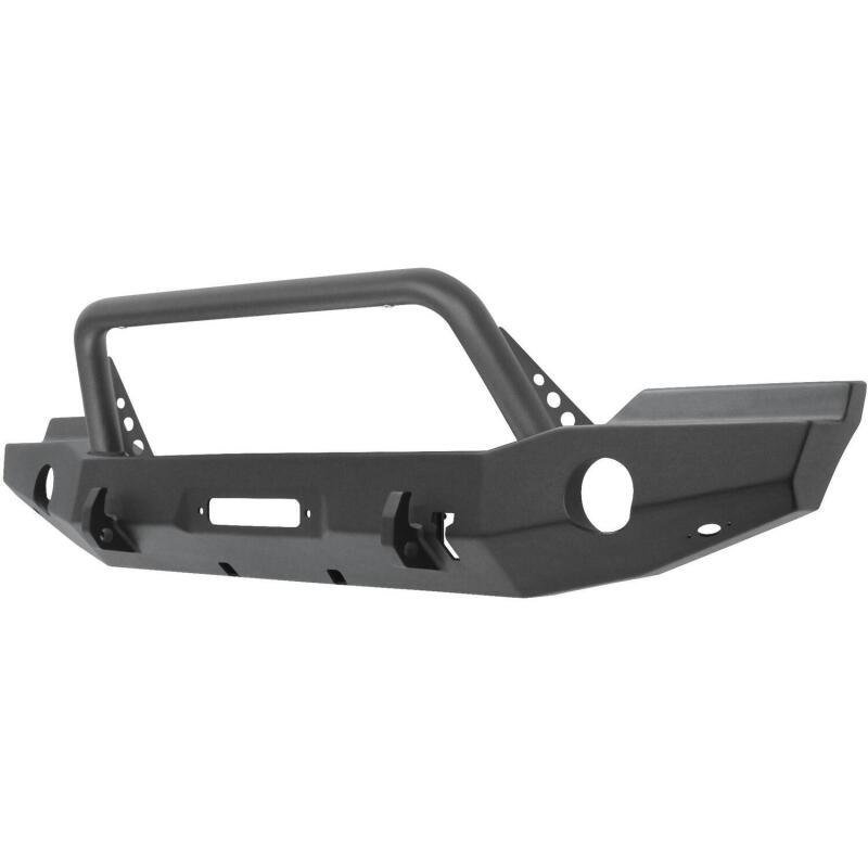 Jeep Wrangler JK Full Width Front Bumper w/Bull Bar - Front - Westin - WJ2 - Textured Black - `07-`18
