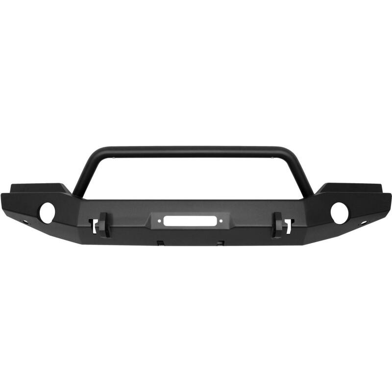 Jeep Wrangler JK Full Width Front Bumper w/Bull Bar - Front - Westin - WJ2 - Textured Black - `07-`18