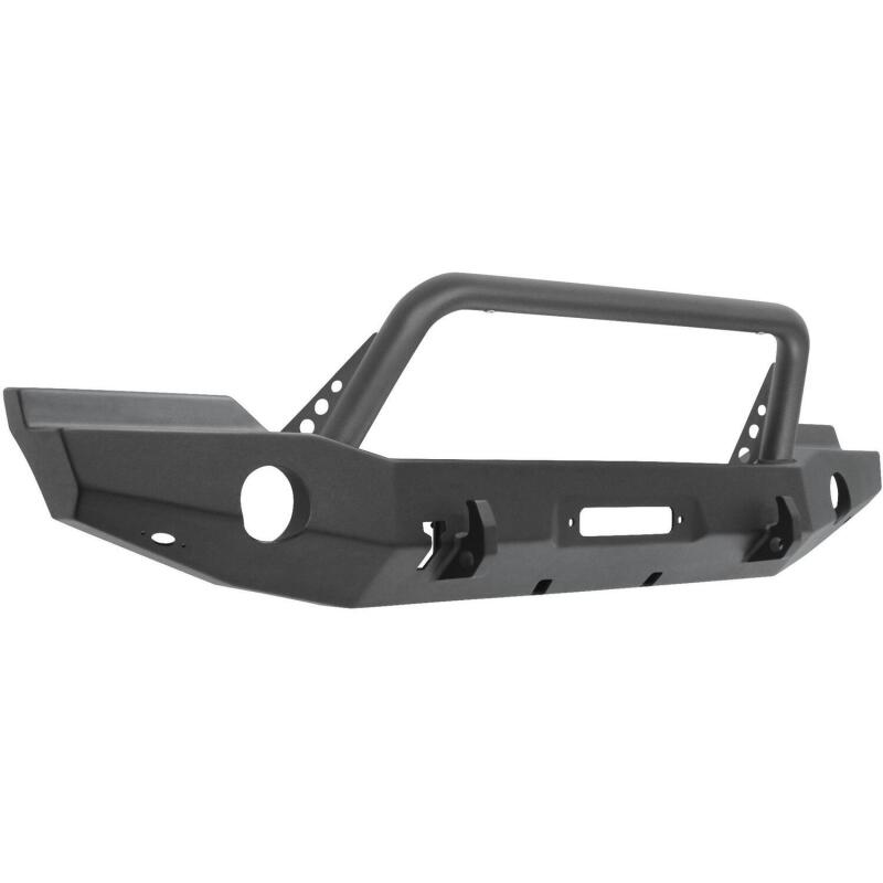 Jeep Wrangler JK Full Width Front Bumper w/Bull Bar - Front - Westin - WJ2 - Textured Black - `07-`18